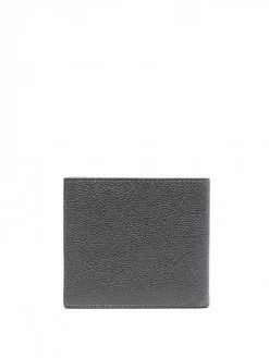 Thom Browne grained bi-fold wallet