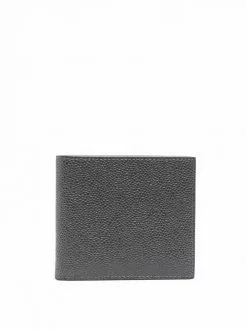 Thom Browne grained bi-fold wallet
