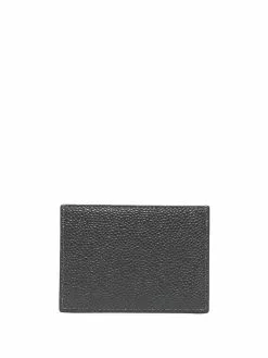 Thom Browne RWB tab grained cardholder
