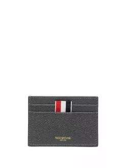 Thom Browne RWB tab grained cardholder