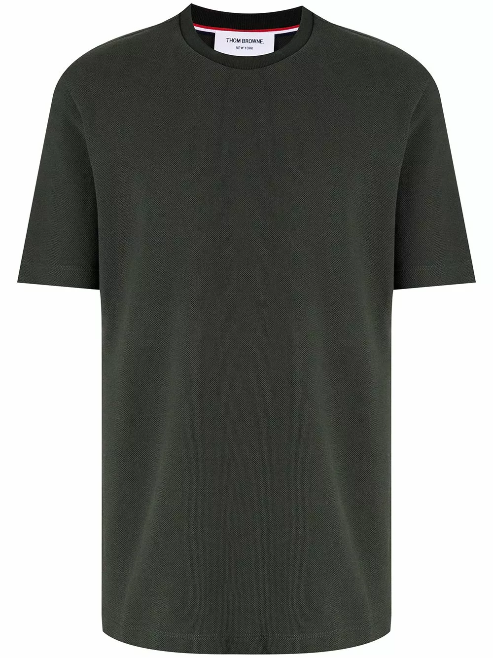 Thom Browne Round neck short sleeve T shirt t-shirts of men 1 Thom Browne round-neck short-sleeve T-shirt