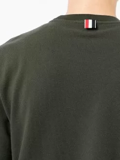 Thom Browne Round neck short sleeve T shirt t-shirts of men 9 Thom Browne round-neck short-sleeve T-shirt