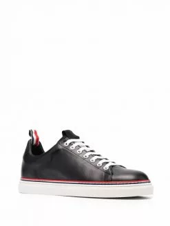 Thom Browne RWB-stripe low-top sneakers
