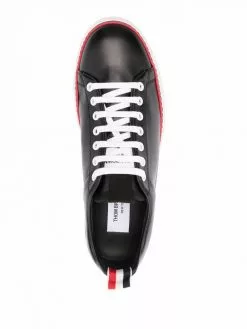 Thom Browne RWB-stripe low-top sneakers