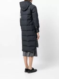 Thom Browne 4 Bar stripe padded coat down jackets of women 8 Thom Browne 4-Bar stripe padded coat