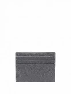 Thom Browne RWB-stripe pebbled cardholder