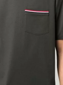 Thom Browne RWB stripe cotton T shirt t-shirts of men 9 Thom Browne RWB-stripe cotton T-shirt