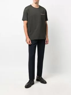Thom Browne RWB-stripe cotton T-shirt