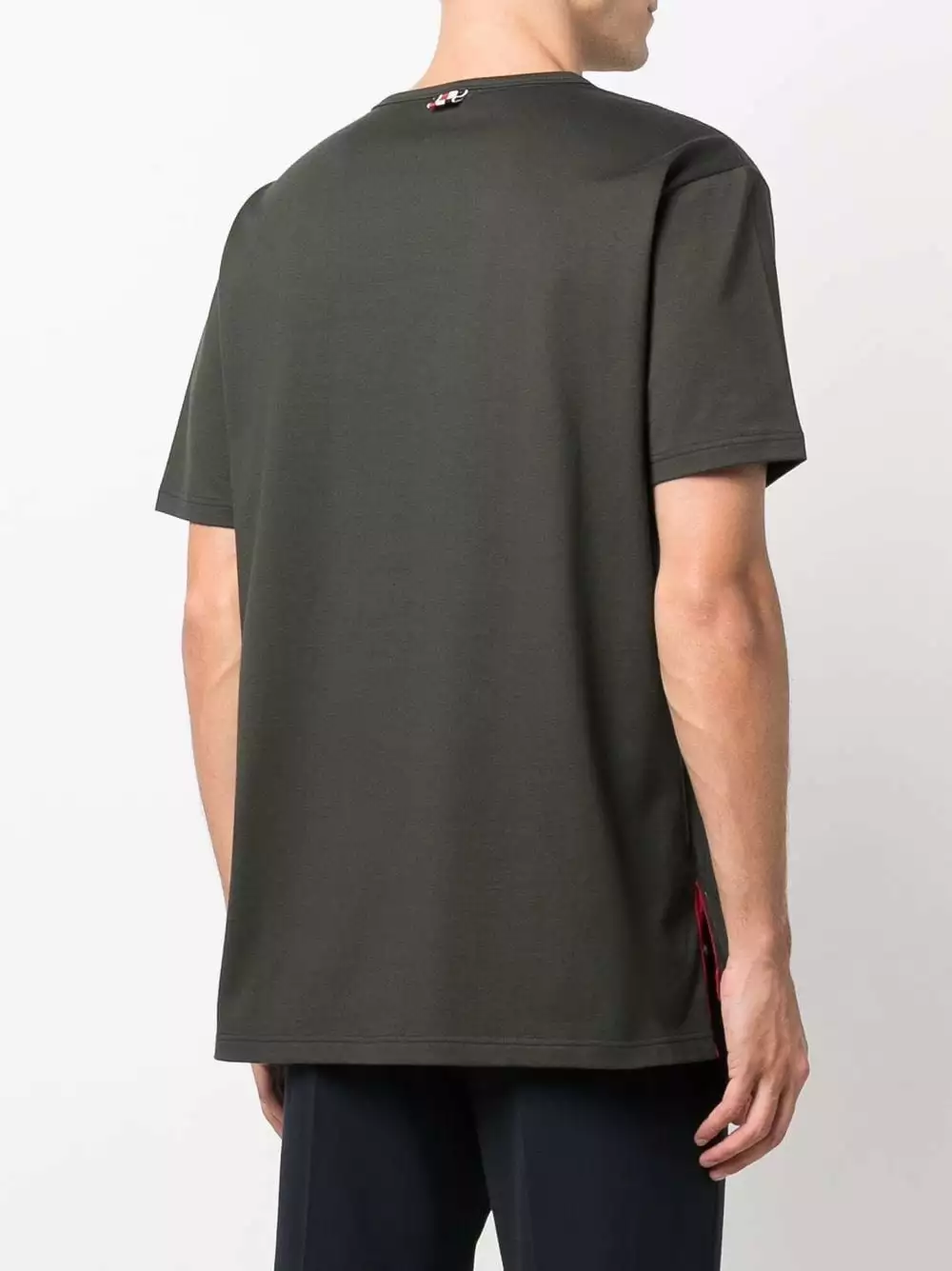 Thom Browne RWB stripe cotton T shirt t-shirts of men 4 Thom Browne RWB-stripe cotton T-shirt