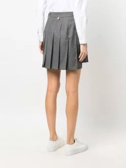 Thom Browne step-hem pleated skirt