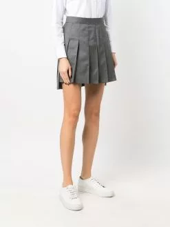 Thom Browne step-hem pleated skirt