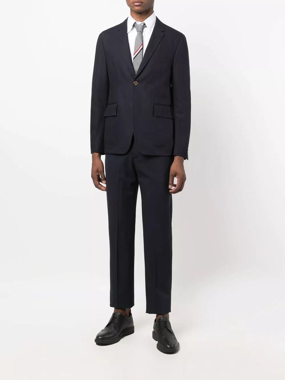 Thom Browne Single breasted tailored blazer blazers of men 2 Thom Browne single-breasted tailored blazer