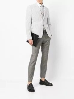 Thom Browne pinstripe single-breasted blazer