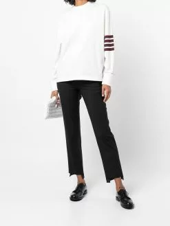 Thom Browne 4-Bar Stripe long-sleeve jumper