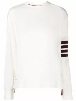 Thom Browne 4-Bar Stripe long-sleeve jumper