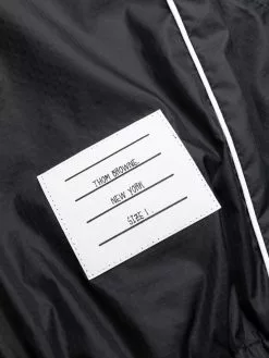 Thom Browne logo patch track pants