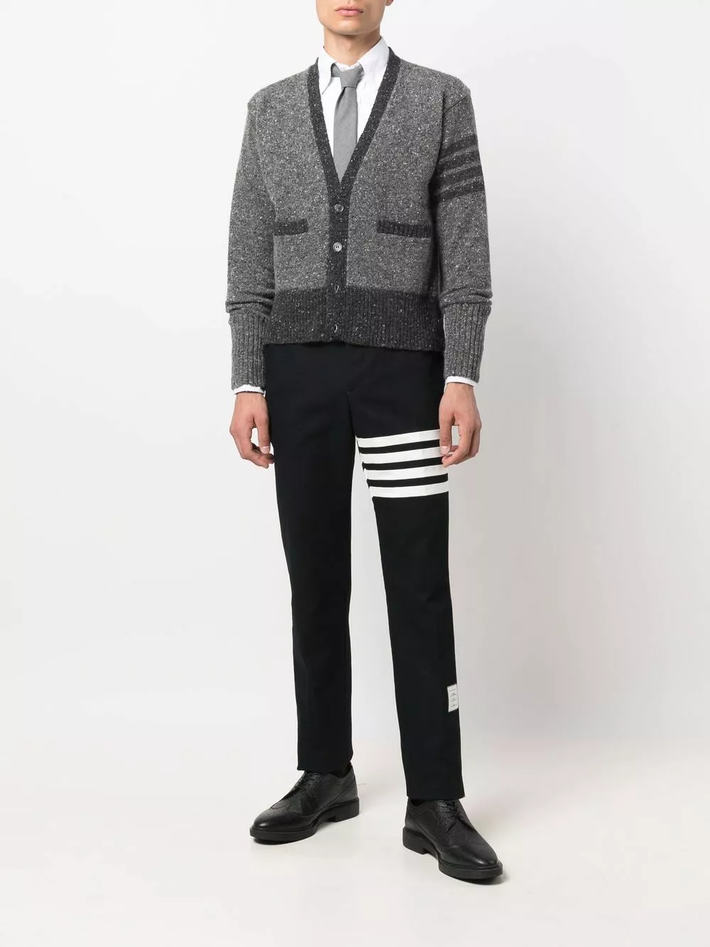 Thom Browne Four bar tailored trousers tailored pants of men 2 Thom Browne four-bar tailored trousers