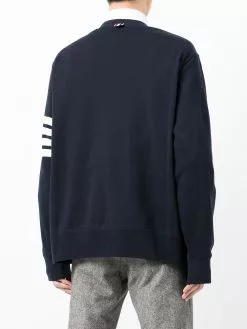 Thom Browne 4-Bar stripe sweatshirt