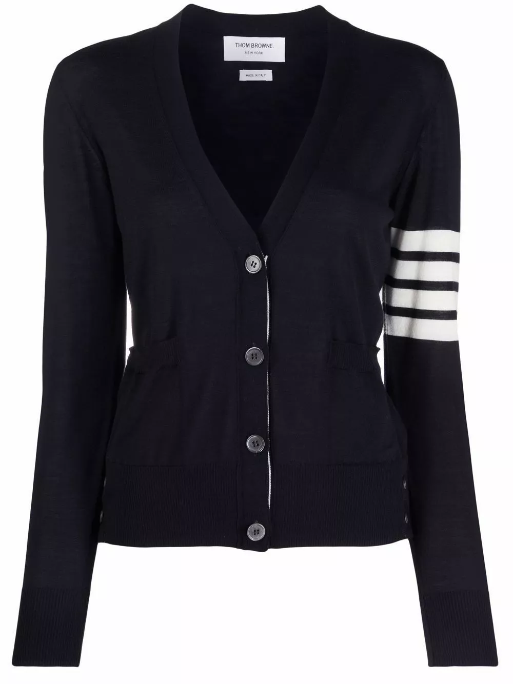 Thom Browne 4 Bar merino wool cardigan cardigans of women 1 Thom Browne 4-Bar merino wool cardigan
