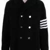 Thom Browne 4-Bar stripe double-breasted jacket