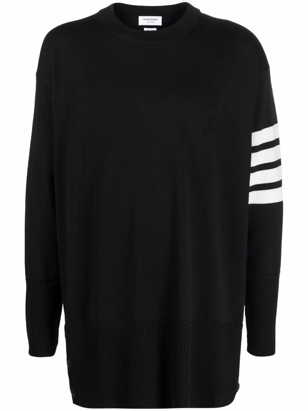 Thom Browne 4 Bar stripe ribbed jumper knitted sweaters of men 1 Thom Browne 4-Bar stripe ribbed jumper