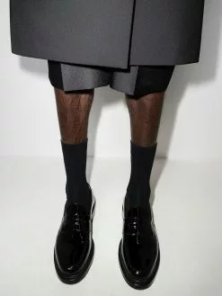 Thom Browne patent leather penny loafers