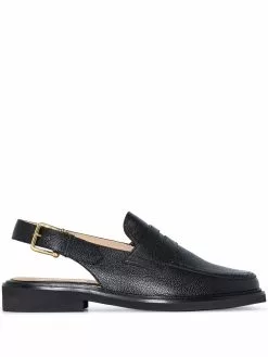 Thom Browne slingback leather loafers