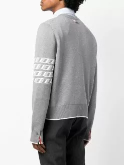 Thom Browne 4 Bar stripe jumper knitted sweaters of men 10 Thom Browne 4-Bar stripe jumper