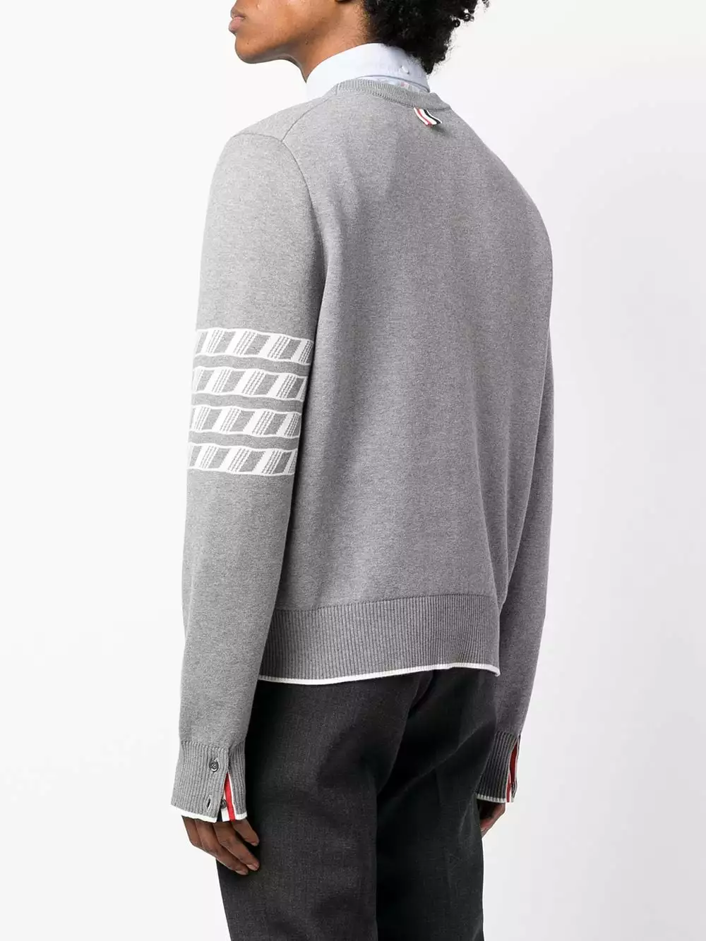 Thom Browne 4 Bar stripe jumper knitted sweaters of men 5 Thom Browne 4-Bar stripe jumper